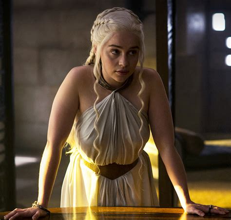 emilia clarke breasts|Game of Thrones Emilia Clarke Poses Topless in Sexy Shoot